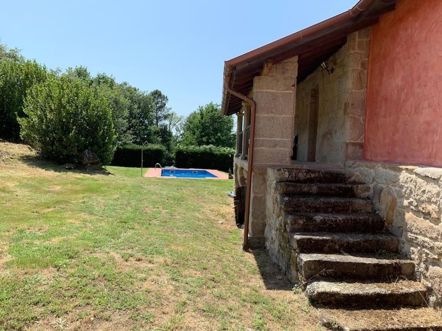 Casa De Campo Con Piscina, Entera O Por Habitaciones Amoeiro ภายนอก รูปภาพ