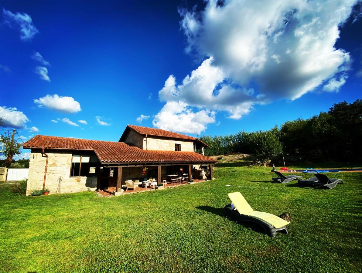 Casa De Campo Con Piscina, Entera O Por Habitaciones Amoeiro ภายนอก รูปภาพ